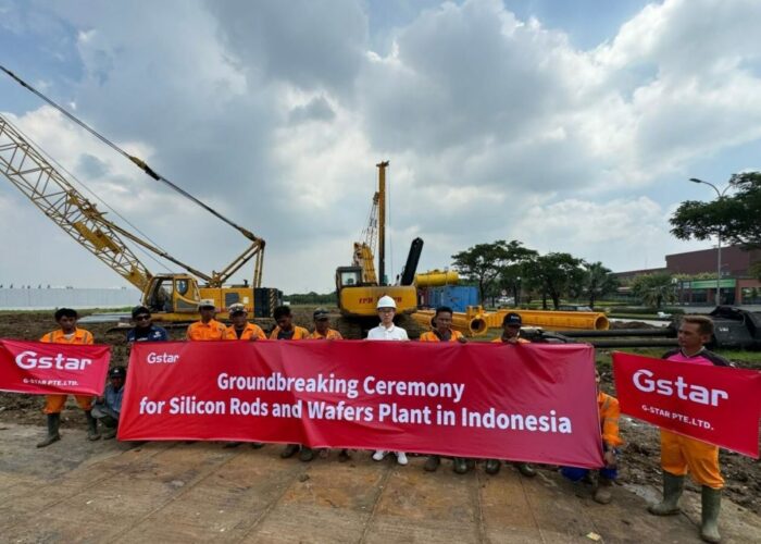 Groundbreaking Ceremony Moment (PRNewsfoto/Gstar Solar)