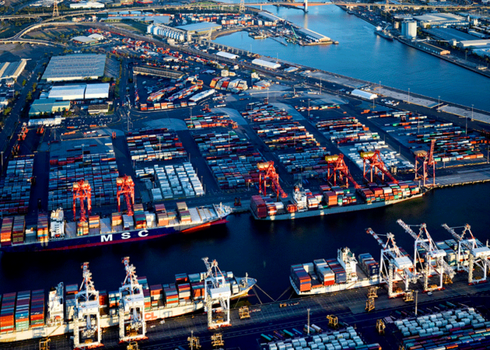 The Port of Melbourne (above) is one critical infrastructure asset that has signed up to the AU$700 million scheme. Image: QIC.